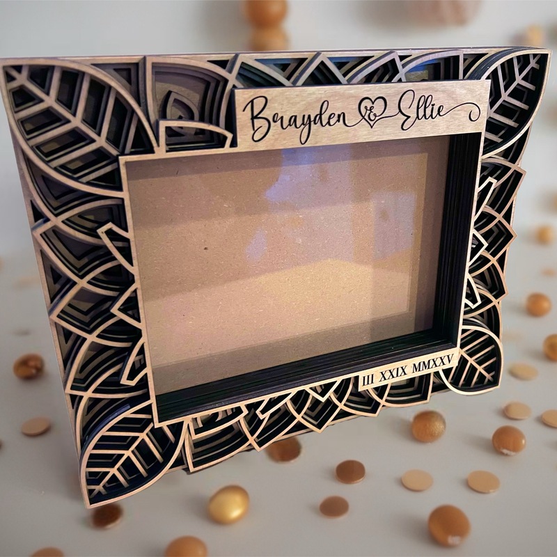 Multi-Layered Picture Frame - Wedding Gift